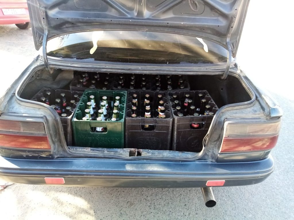 Two arrested for transporting alcohol and bribing police officers in Welkom