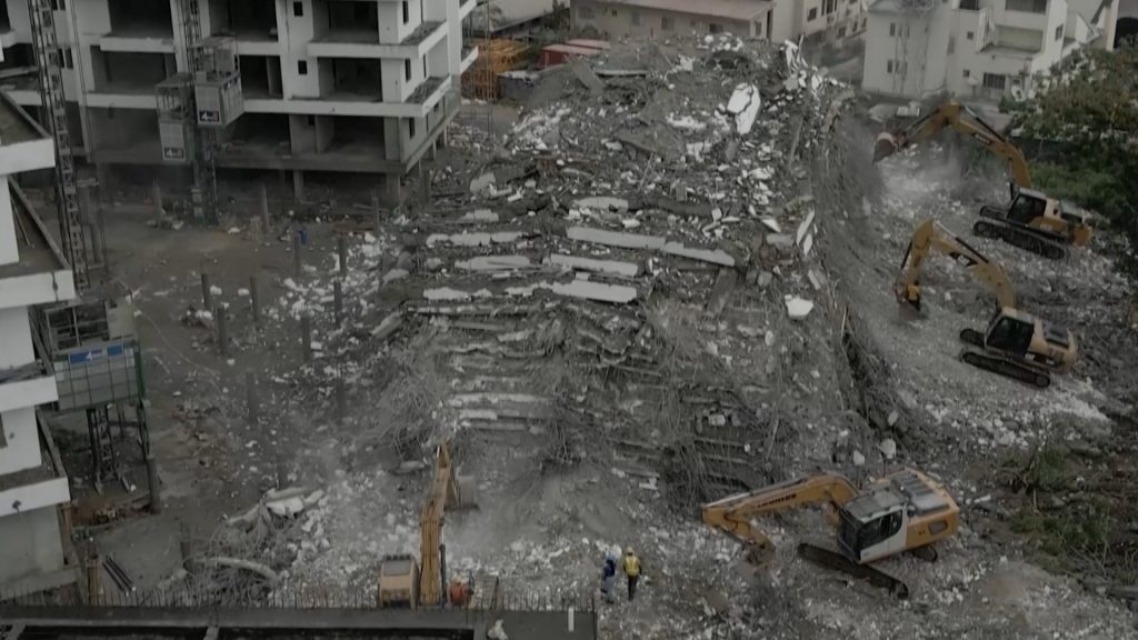 Death toll in Nigeria high-rise collapse rises to 36
