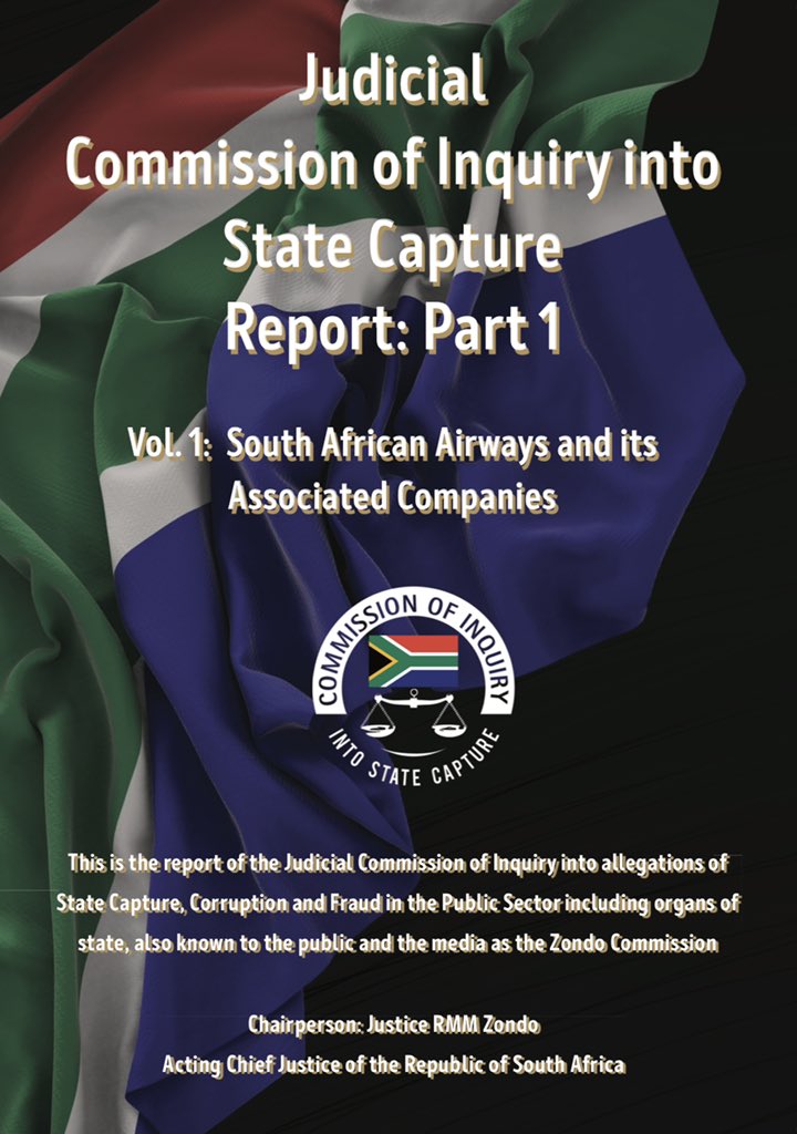 Judicial Commission of Inquiry into State Capture Report: Part 1
