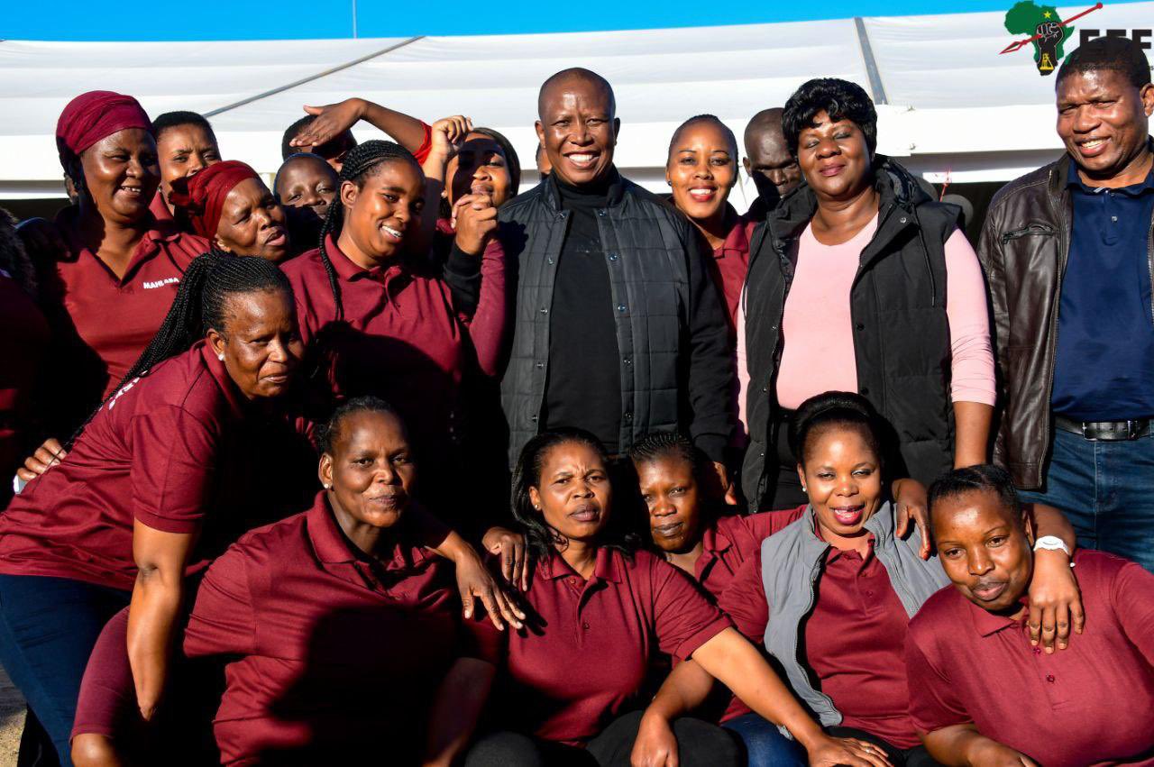 EFF Donates R100 000 to Mogalakwena Hospice and Rehabilitation Centre ...