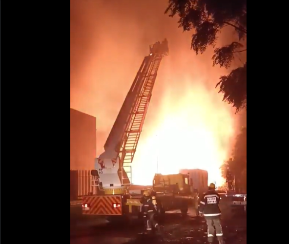Fire Damages Three Companies in Durban’s Jacobs Industrial Area