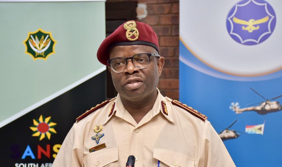 SANDF Surgeon General Ntshavheni Maphaha