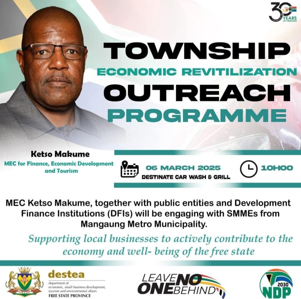 |Township Economic Revitilization outreach Programme hosted by DESTEA MEC Toto Makume