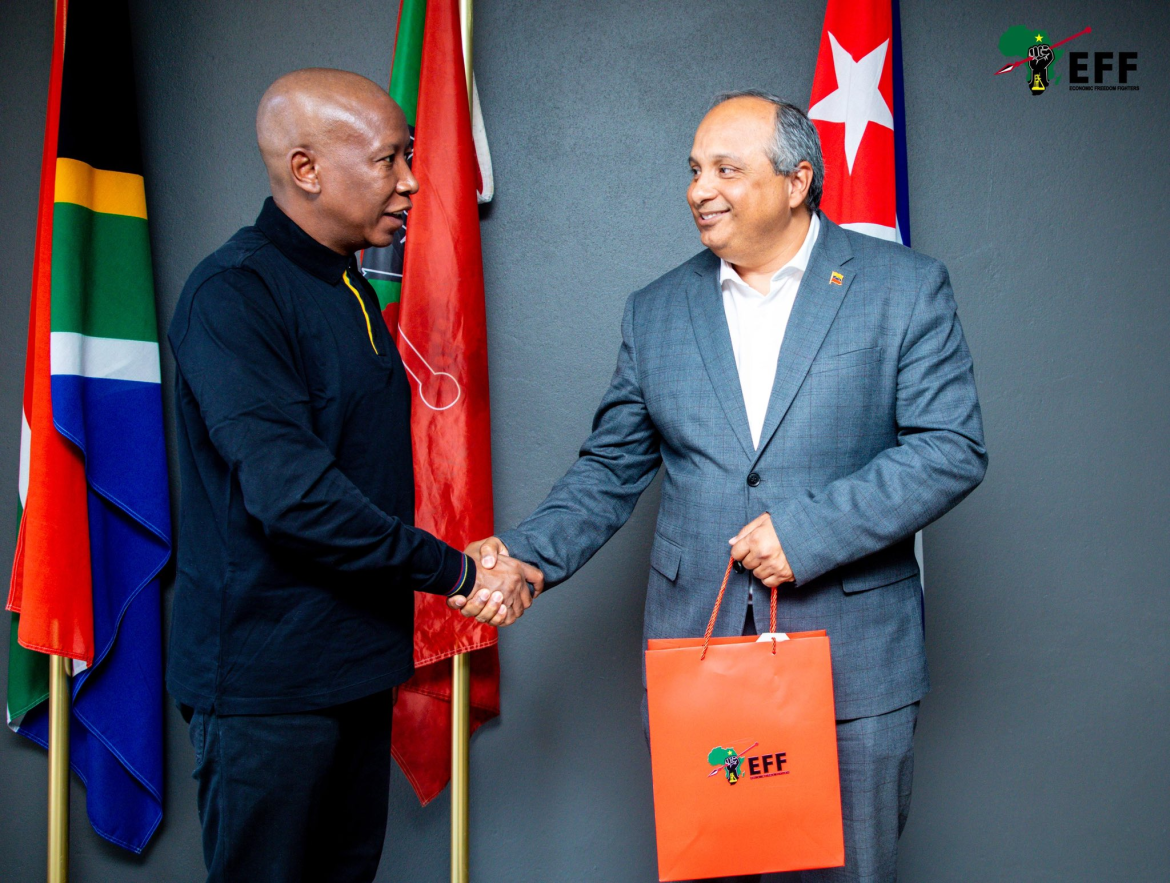 EFF Leadership Meets Venezuelan Ambassador to Strengthen Diplomatic and ...