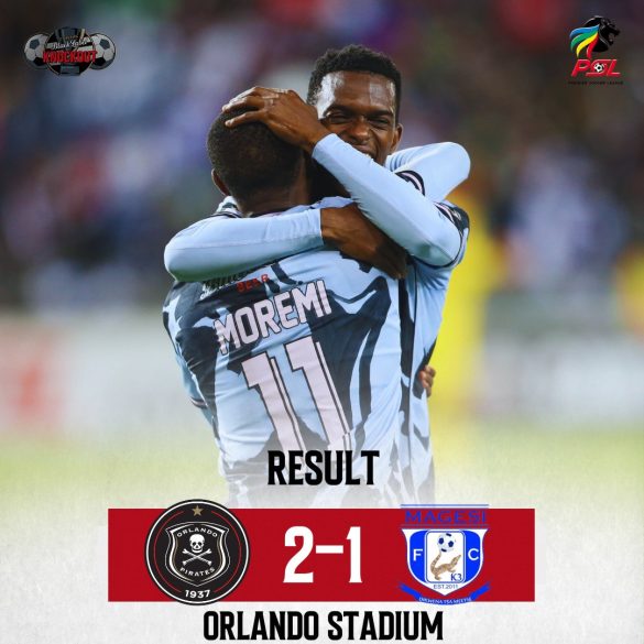 Orlando Pirates Secure 2-1 Victory Over Magesi in Carling Knockout ...