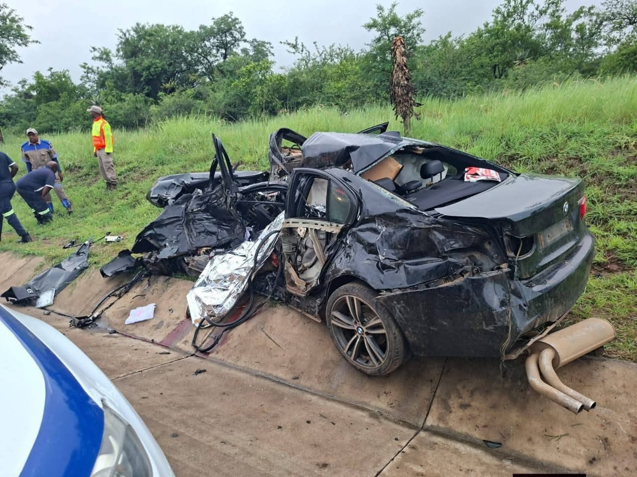 DEADLY N4 CRASH: One Killed After BMW Collides With Minibus Near